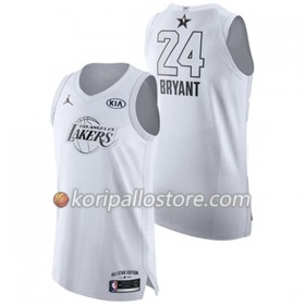 Los Angeles Lakers Kobe Bryant 24 2018 All Star Jordan Brand Valkoinen Miesten Pelipaidat Swingman 